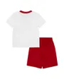 Ensemble de survetement Enfant JUMPMAN FT SHORT SET Blanc