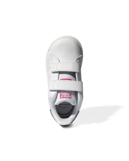 Chaussures basses bébé Enfant Adidas STAN SMITH CF I Blanc S 2