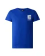 T-shirt Enfant B COORDINATES GRAPHIC S/S TEE Bleu