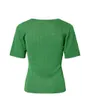 Top Femme PCSALIMA SS Squared Knit Top MSA