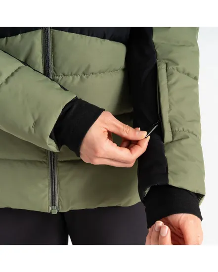 Doudoune à capuche Femme GLACIAL JACKET Vert