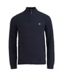 Pull col zip Homme SHELTER Bleu