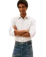 Chemise Homme REG CHECK CORD S Écru