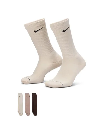 Lot de 3 chaussettes Unisexe U NK ED ELVD CRW 3P - 144 Multicolore