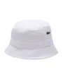 Bonnet Seau Unisexe Lacoste Blanc