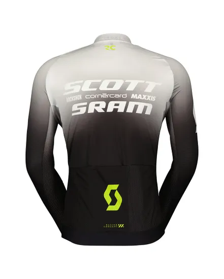 Maillot manches longues Homme RC SCOTT-SRAM PRO Noir/Blanc