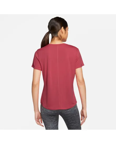 T-shirt manches courtes Femme W NK ONE DF SS STD TOP Rouge