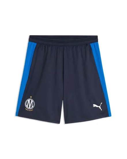 Short de football Homme OM TRAINING SHORTS W/ POCKETS Bleu