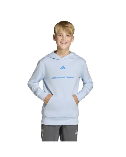 Sweat à capuche Enfant B FL HD Bleu