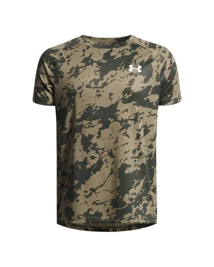 T-shirt Enfant UA TECH 2.0 SS Vert