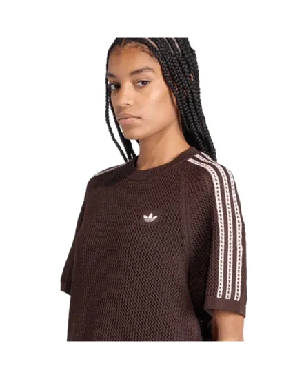 Robe Au Crochet Femme Originals Aurora Coffee