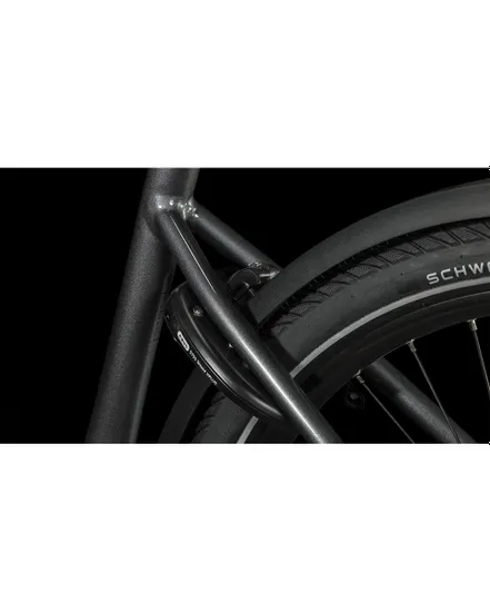 Vélo électrique urbain Unisexe SUPREME SPORT HYBRID EXC 625 Noir