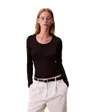 Tee-Shirt Manches Longues Femme LS Modal Rib