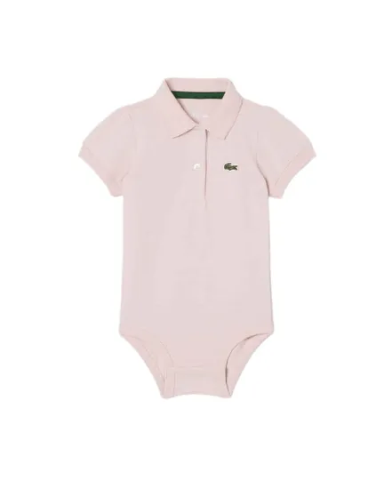 Body Bébé Fille LCG Shirred Sleeve Piqué