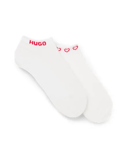 Lot de 2 paires de chaussettes Femme 2P AS MICROLOVE CC W Blanc