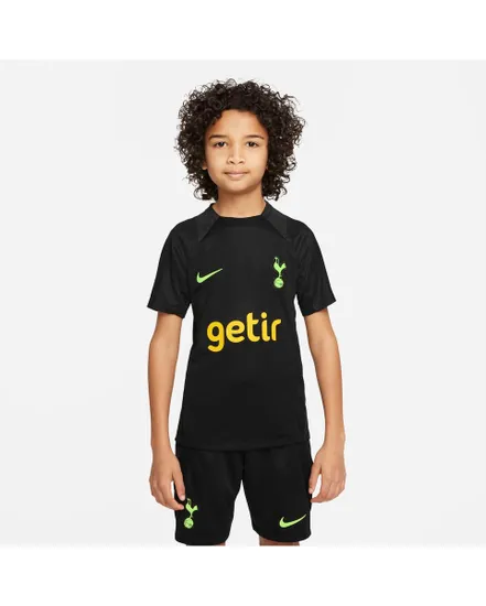 T-shirt Enfant plus âgé THFC Y NK DF STRK SS TOP K KS Noir Tottenham