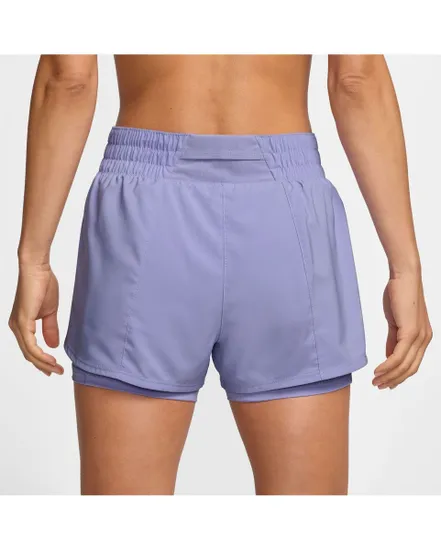 Short Femme W NK ONE DF MR 3IN 2N1 Mauve