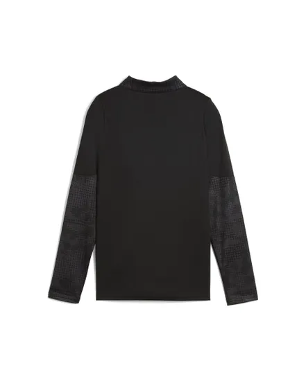 Haut d'entrainement Enfant ACM TRAINING 1/4 ZIP Noir