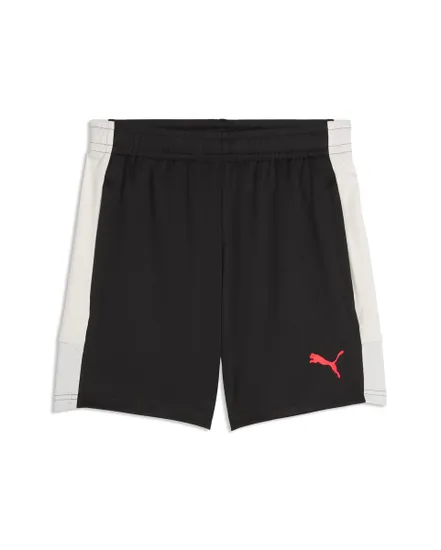 Short de football Enfant INDIVIDUALLIGA TRAINING SHORTS JR Noir
