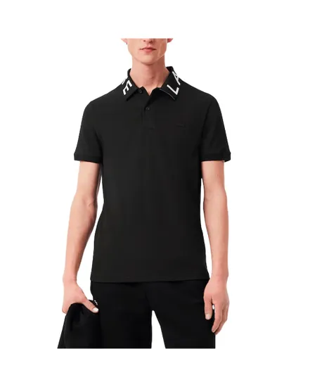 Polo Homme Slim Fit Marquage Jacquard