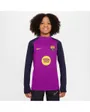 Haut d'entrainement Enfant plus agé FCB Y NK DF STRK DRILL TOP K Violet