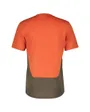 Maillot manches courtes Homme TRAIL FLOW DRI Orange/Marron