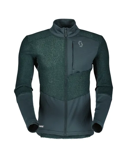 Veste polaire Homme EXPLORAIR ALPHA RAW Vert Aruba