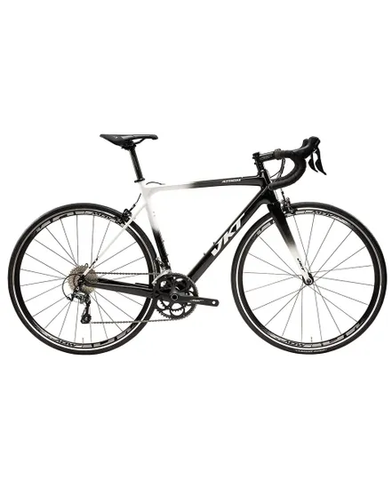 Vélo de route Unisexe ATHOM 105 2X11V Noir/Blanc