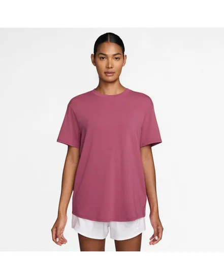 T-shirt Femme W NK ONE RELAXED DF SS TOP Rose