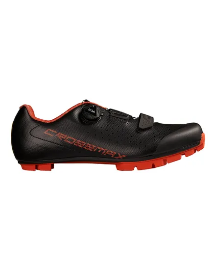 Chaussures VTT Unisexe CROSSMAX BOA Noir/Orange