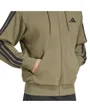 Sweat zip à capuche Homme M 3S FT FZ HD Vert