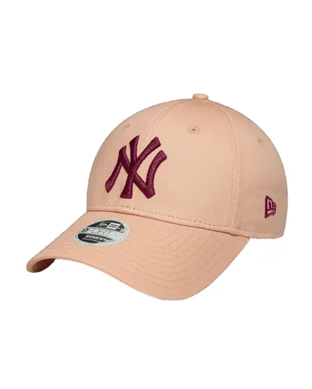 Casquette Femme Metallic Logo 9Forty Yankees Rose Pastel