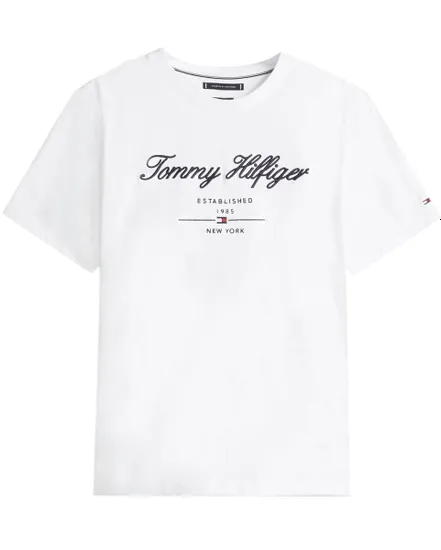 T-shirt col rond Homme SCRIPT LOGO TEE Blanc