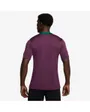 Haut col zip Homme PSG M NK DF STRK SS TOP K Bordeaux