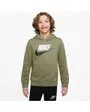 Sweatshirt à capuche manches longues Enfant plus âgé B NSW CLUB + HBR PO Vert