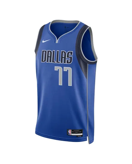 Maillot de basketball Homme DAL MNK DF SWGMN JSY ICN 22 Bleu