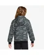 Sweat Enfant K NSW CLUB FLC PO HDY AOP Gris