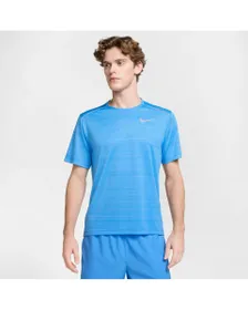 T-Shirt Homme M NK DF MILER TOP SS Bleu