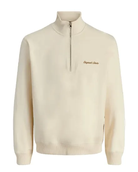 Sweat Homme JORNORREBRO EMB SWEAT HIGH NECK NOOS