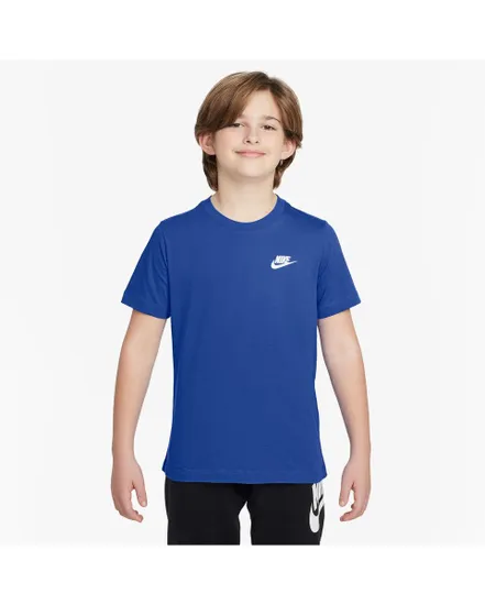 T-shirt Enfant plus agé K NSW TEE EMB FUTURA LBR Bleu