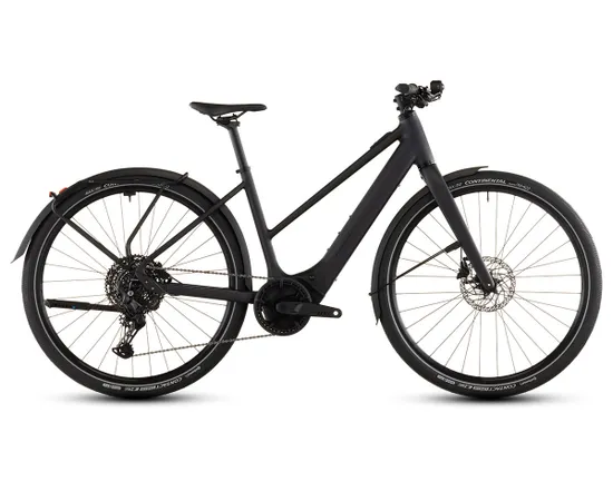 Vélo urbain électrique EDITOR HYBRID PRO 400X FE Charbon