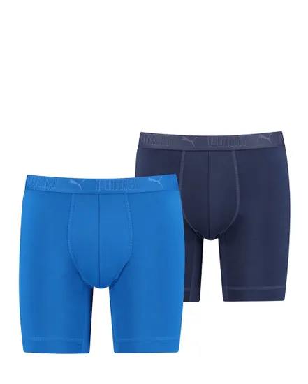 Boxers Longs Homme Microfibre Sport 2P