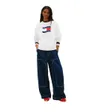 Sweat Femme Boxy Wavy Flag Crew