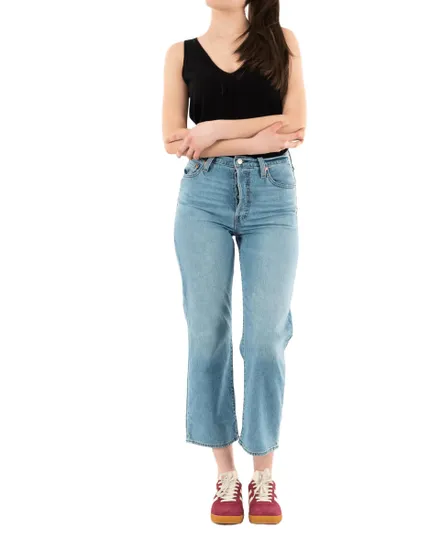 Jean Femme Ribcage Straight Ankle