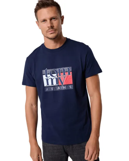 Tee Shirt Homme Slim Drapeau Tommy Jeans