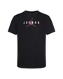 Tee-shirt MC Garçon JDB JUMPMAN SUSTAINABLE GRAPHI Noir