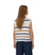 Gilet Femme Vmkira Sl O Neck Stripe