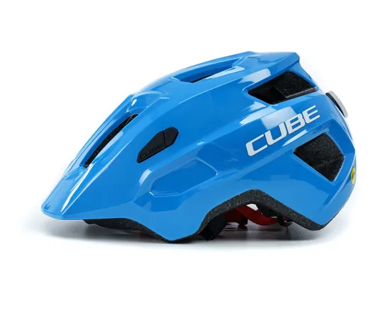 Casque VTT Enfant LINOK TEAMLINE Bleu/Rouge Brillant