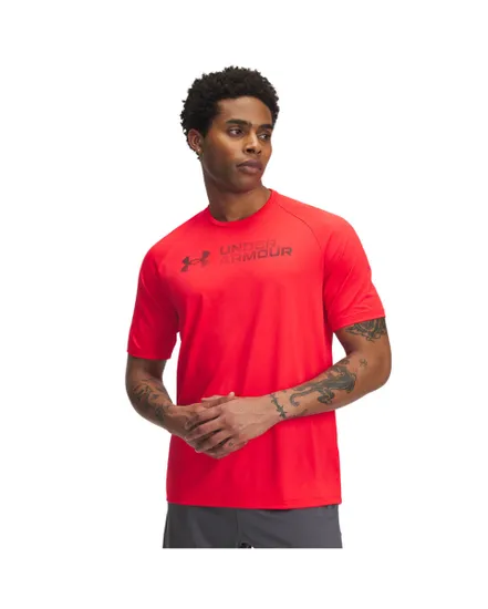 T-shirt Homme UA TECH REFLECTIVE SS Rouge
