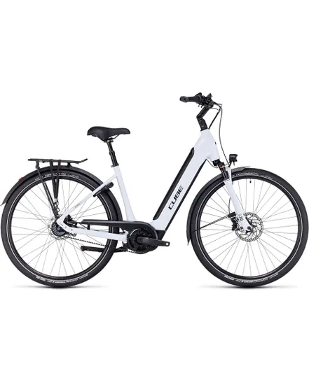 Vélo électrique urbain Unisexe SUPREME RT HYBRID EXC 500 Blanc/Noir